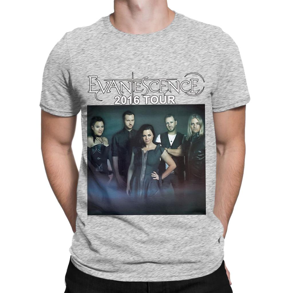 Music Amy lLee Evanescencepainting Funny 100 Cotton TShirt Amy lLee Evanescence Tees Tops For Unisex