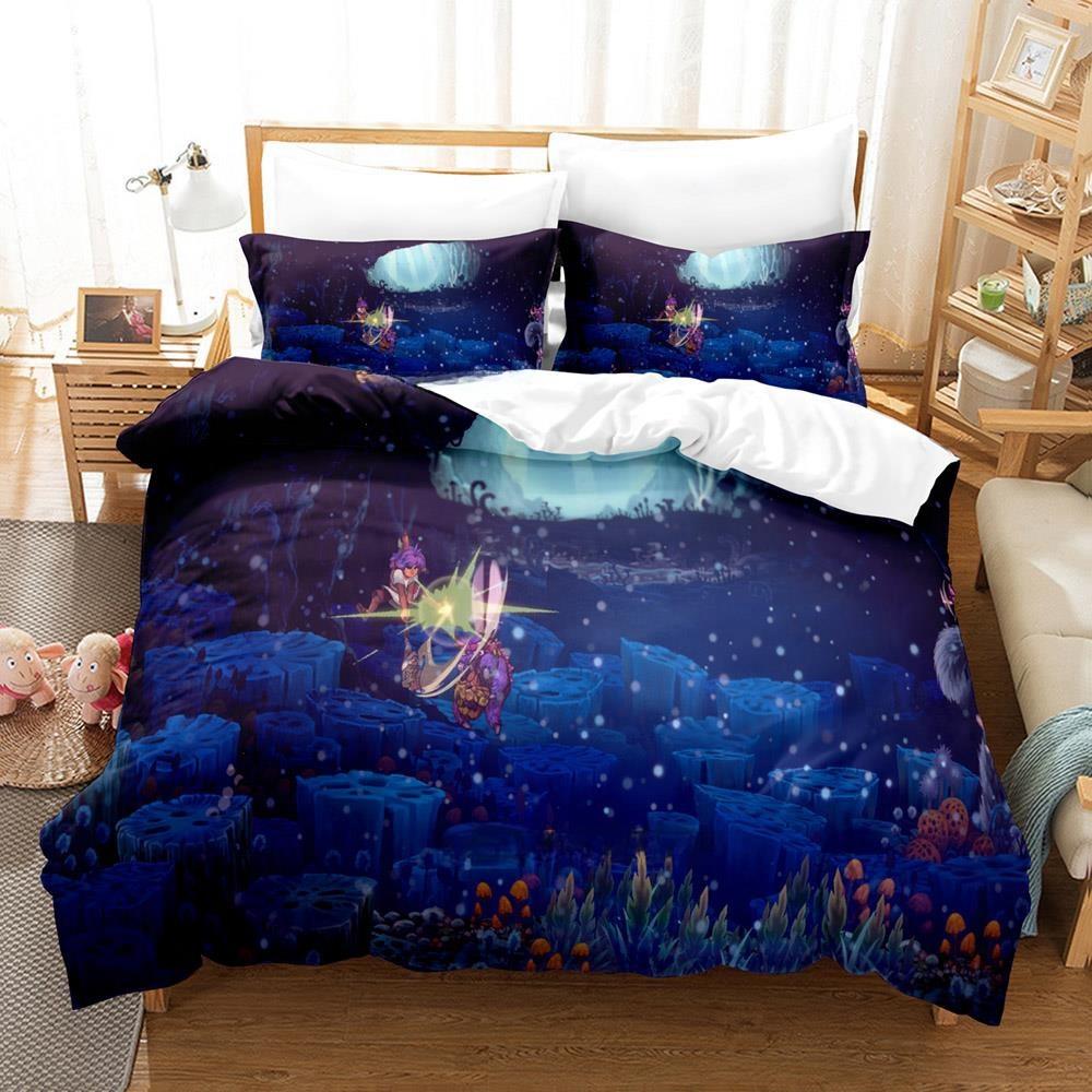 3D Print Anime Game Itorah Bedding Set Single Twin Full Queen King Size Bed Set Adult Kid Bedroom Duvet Cover Sets Home Textiles