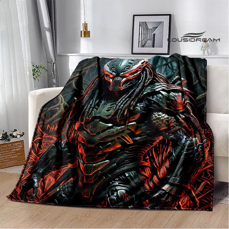 AVP Alien Vs Predator Blanket Picnic Blanket Warm Blankets Outdoor Blanket Home Bed Linings Blankets for Beds Birthday Gift