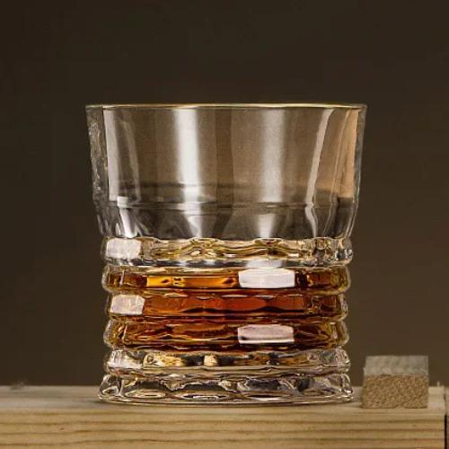 300ml Glas Kristall Tassen Kreatives Weinglas Reliefmuster Becher Trinkgeschirr Bar Party Whiskey Bierglas Transparentes Brandyglas