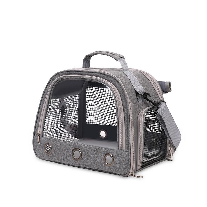 Pet bag out portable shoulder bag comfortable breathable small pet bag hamster rabbit multi-purpose pet supplies