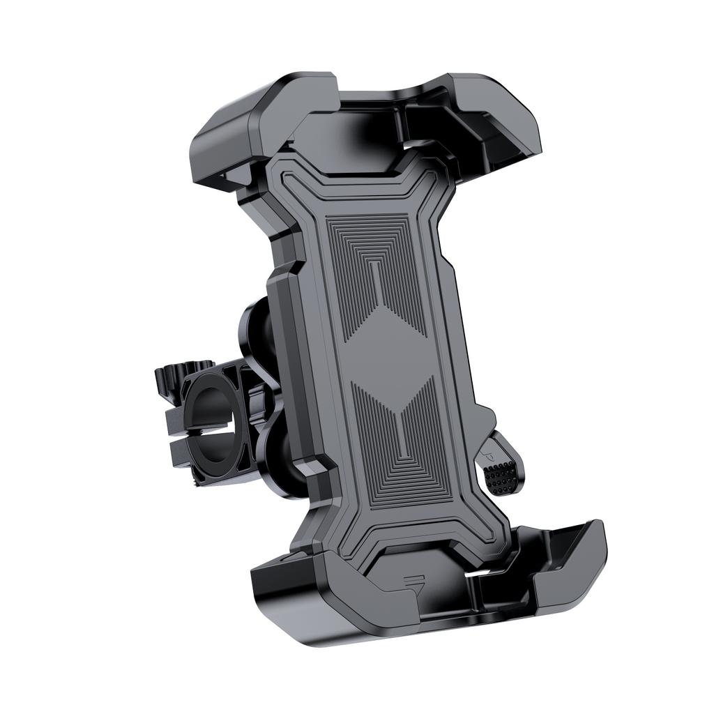 Motorcycle Bicycle Phone Holder GPS Bracket Cellphone Stand Mount Adjustable Bike Phone Shock Absorption Cycling Bracke