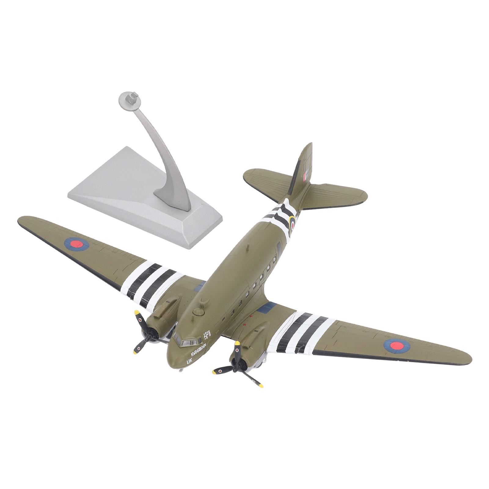 

Модель самолета с подставкой Реалистичная структура Сплав Авиационные украшения Игрушка для коллекции и