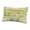 Pillow Cover Solid Color Design Plush Soft Pillow Case Autumn Winter Warm Comfortable Bedroom Pillowcase