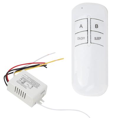 2 Möglichkeiten EIN/AUS 220 V Digitale Drahtlose Wandleuchte Empfänger Sender Fernbedienung Schalter