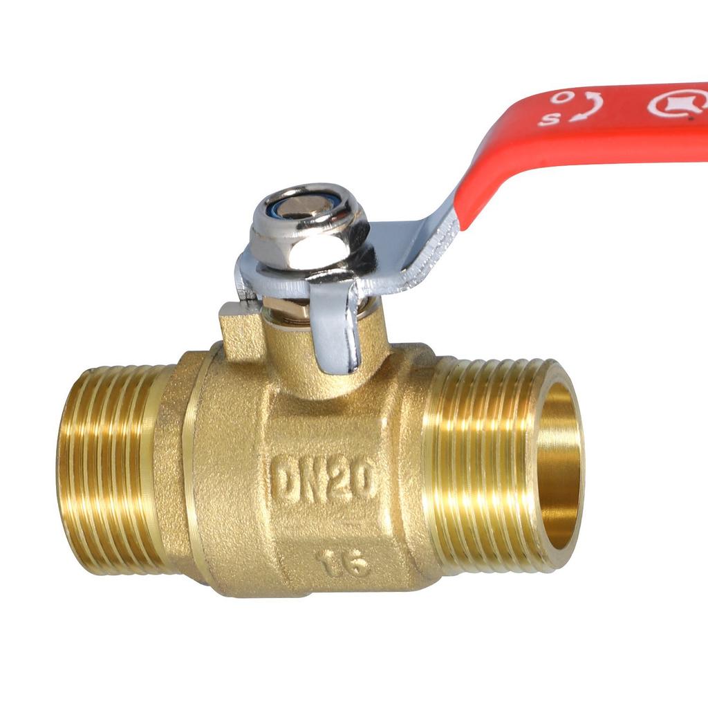 S60 To 1/2 3/4 1 inch Male Thread Connector Brass Valve IBC Tank Tap Adapter Nipple Garden Hose Quick Connect Tank Valve