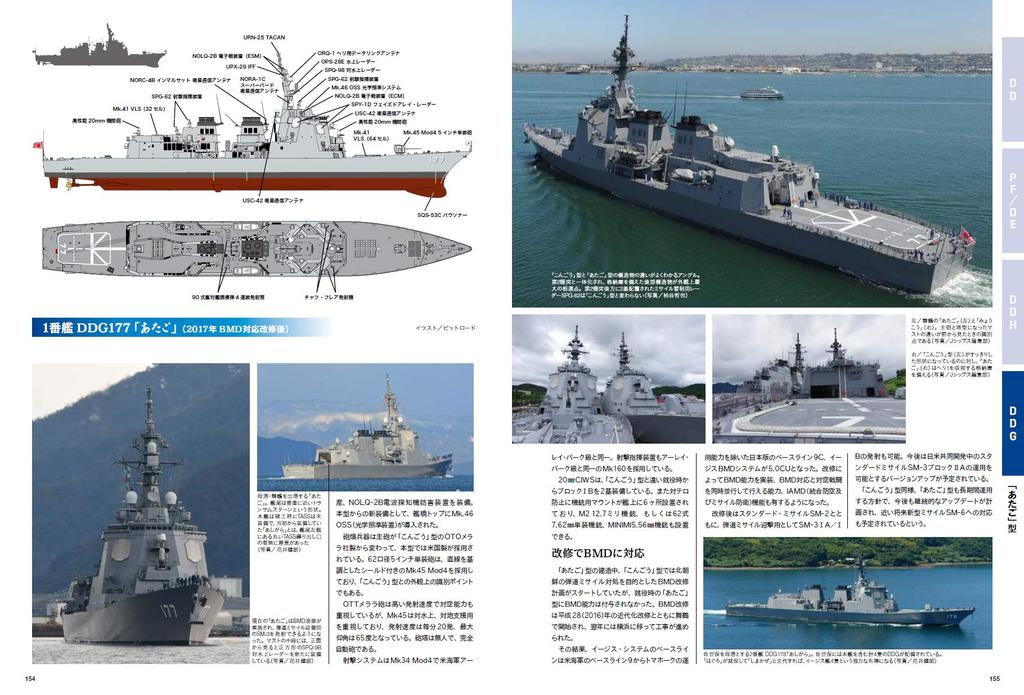 Japan Maritime Self-Defense Force Escort Ship Chronicle (Icarus Mook)