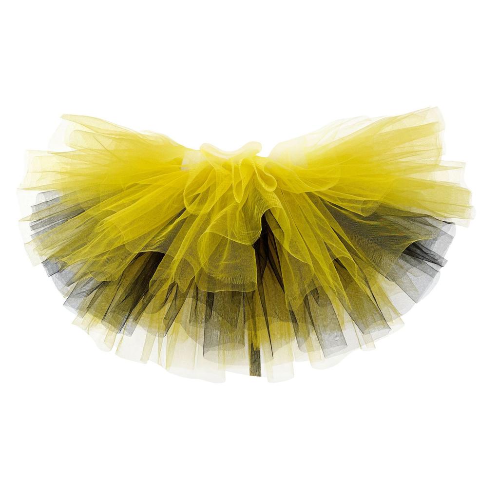 Tutu Running Skirt Mini Skirt 6-Layer Tulle Tulle Skirt Sexy Ballet Skirt Tiered Skirt Petticoat Fluffy Layered Tulle Tutu Skirt