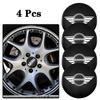 4Pcs Automotive Wheel Hub Center Cover Badge Sticker For BMW Mini Works Cooper F57 F55 F56 F54 F60 R50 R52 R53 R55 R56 R57 R58