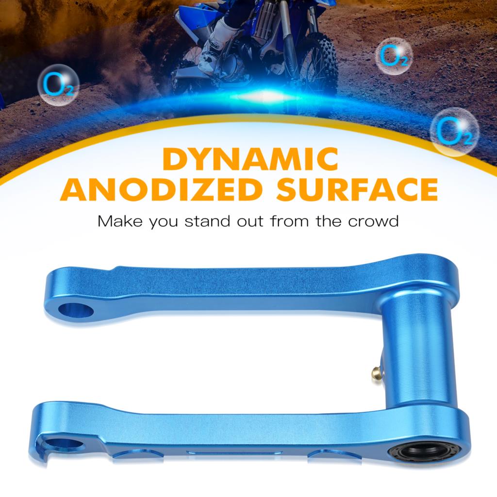 For Yamaha YZ125 YZ250 2006-2024 YZ125X 2020-2023 YZ250X 2016-2023 WR250F WR450F WRF 2006 CNC Motorcycle 1.5" Lowering Link Kit