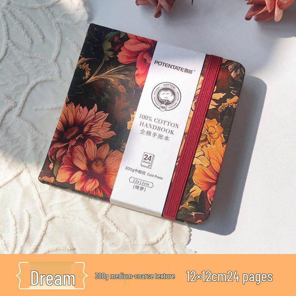 Thickened Student Watercolor Journal Set - 300g Blank Art Square