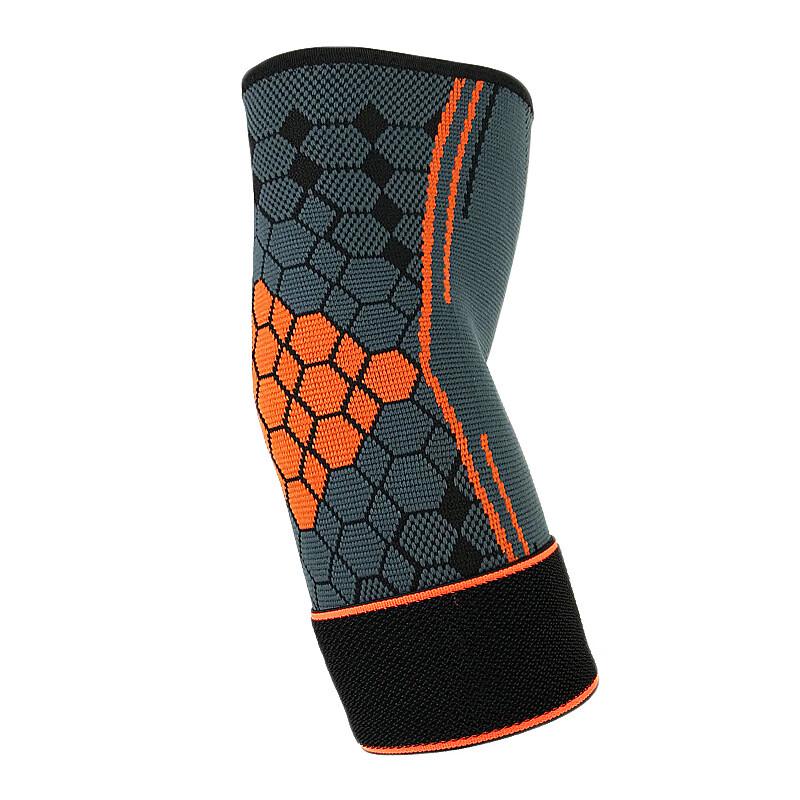 Honeycomb Jacquard Knit Compression Elbow Brace