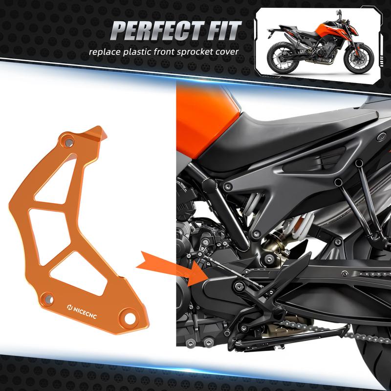 For KTM 790 890 Adventure R S 2019-2023 Chain Sprocket Guard Sensor Cover 790 890 Duke 2018-2023 For Husqvarna Norden901 22-2023