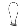 Anti-theft 4 Digit Combination Lock Wire Rope Gym Safety Coded Lock  for Travel & Home