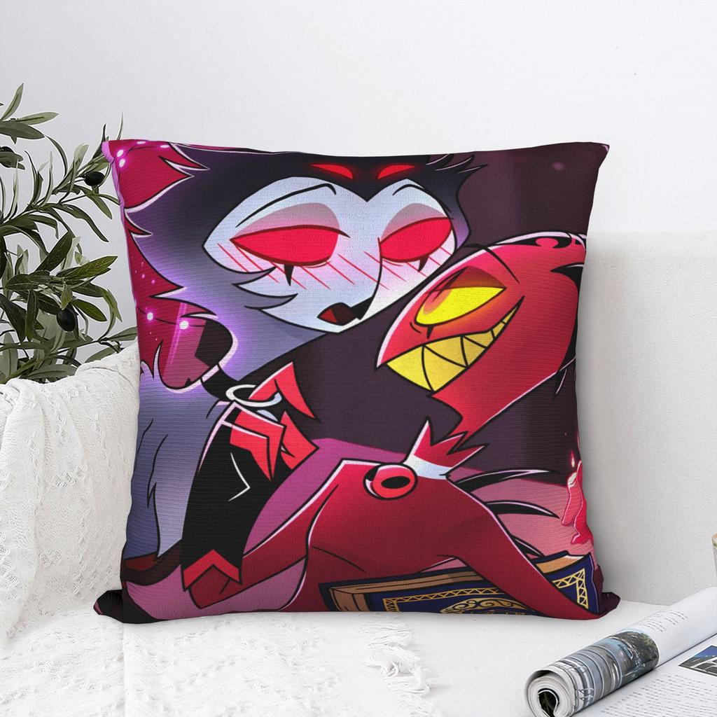 H-Helluva B-Boss Pillow Cover Morden Pillow Case For Couch Sofa Bedroom Graphic Cushion Cover Gift