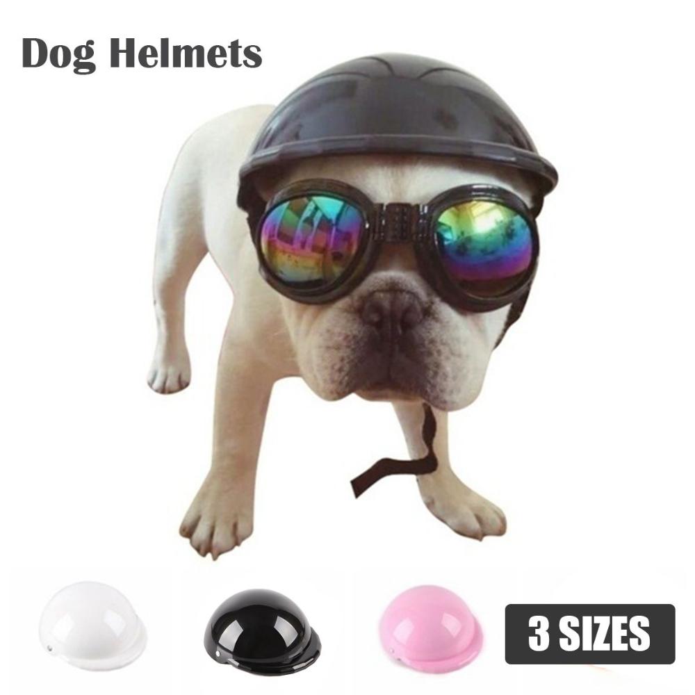 

Cool Motorcycles Safety Outdoor Dog Helmets Ridding Cap Cat Hat Pet Supplies S pink