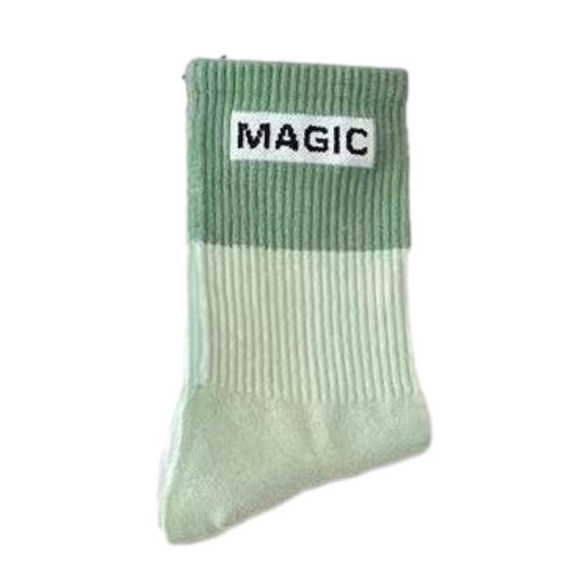 Women's Mid-calf Trendy, Versatile and Good-looking Long Calf Socks for Winter and Autumn Student Sports