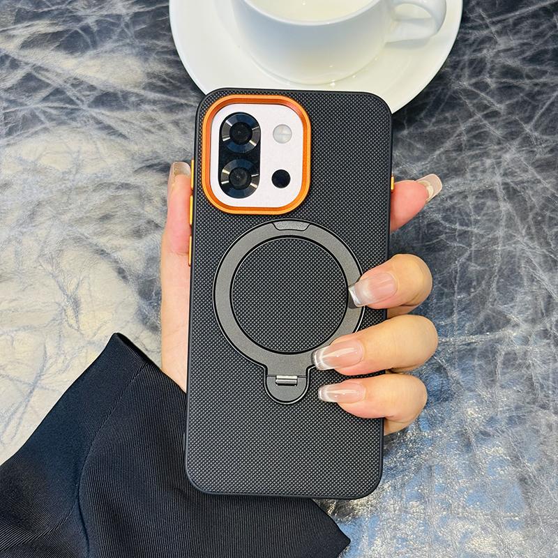Case For OnePlus 13T 13S Luxury Matte Magnetic Hybrid Metal TPU+PC Rotatable Kickstand Shockproof Cover For OnePlus 13T 13 Shell