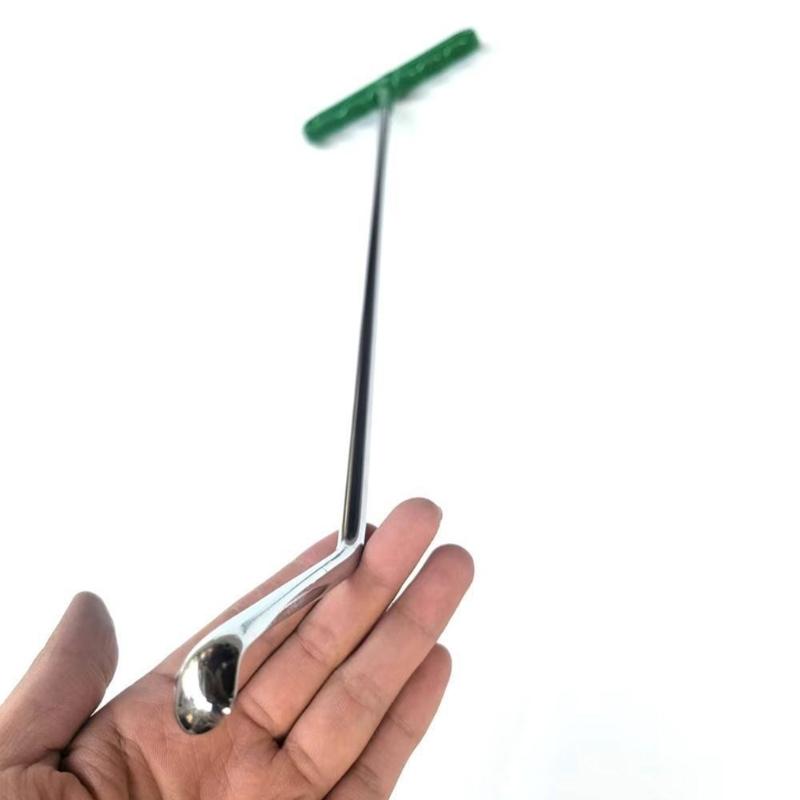 Dent Remover Hook Tool Car Dent Repair Tool Snake Hook Flat Top Pry Bar Professional Body Dent Repairing Rod