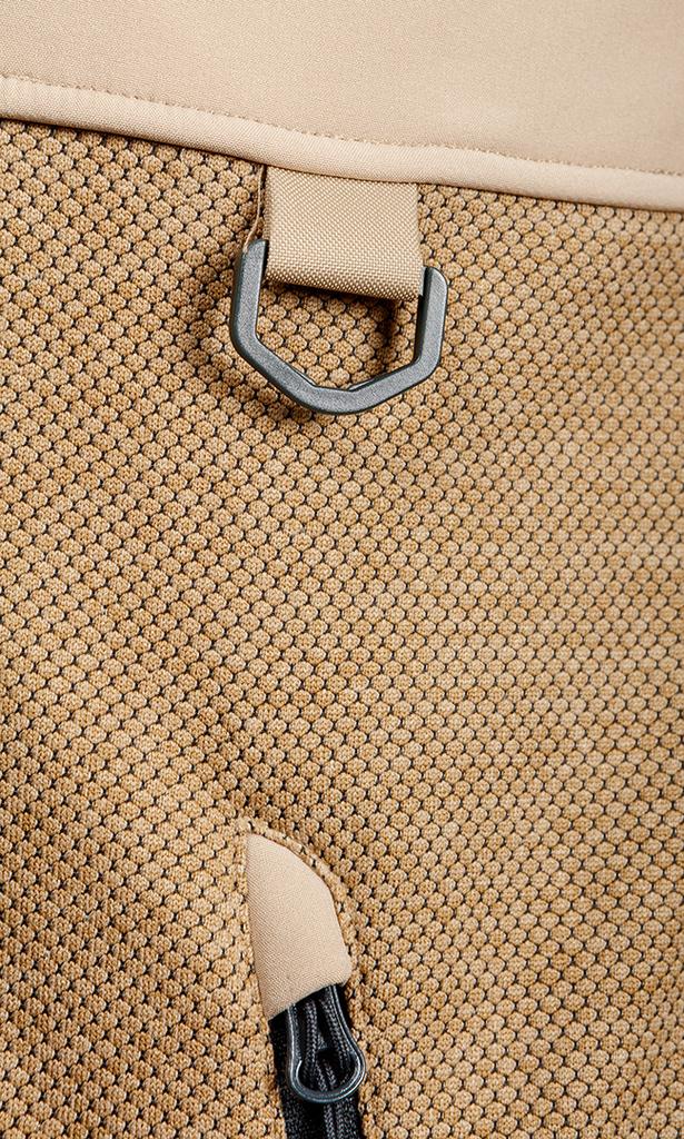 OUTDOOR softshell sweatshirt, beige, size L