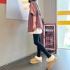 Thick-soled Velvet Thickened Snow Boots Women's 2025 New Winter Sangpo Village Warm Fluffy Shoes Northeast Cotton Shoes