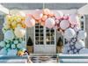 10-Inch Candy Color Latex Balloons for Weddings & Birthdays - 2.2g