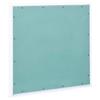 Panneau d'accès - vidaXL - 600x600 mm - Aluminium - Plaque de plâtre - Vert et argenté