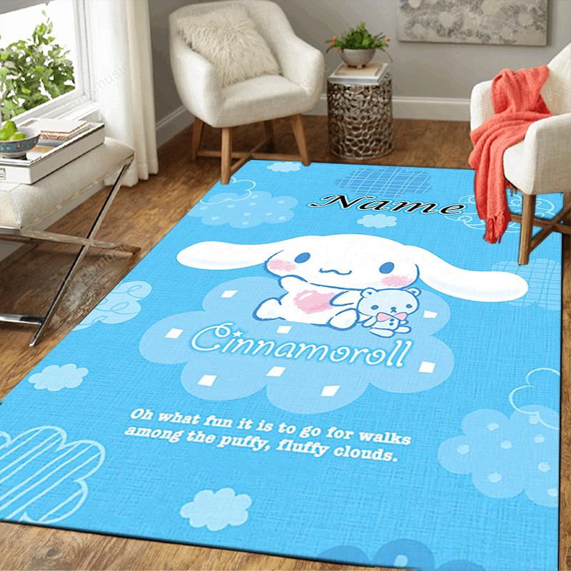 Custom 1Pc Melody'S Dreamy Cloudscape Rug Office Carpet Indoor Outdoor Entrance Doormat Nonslip Soft And Comfortable Living Room D2915284