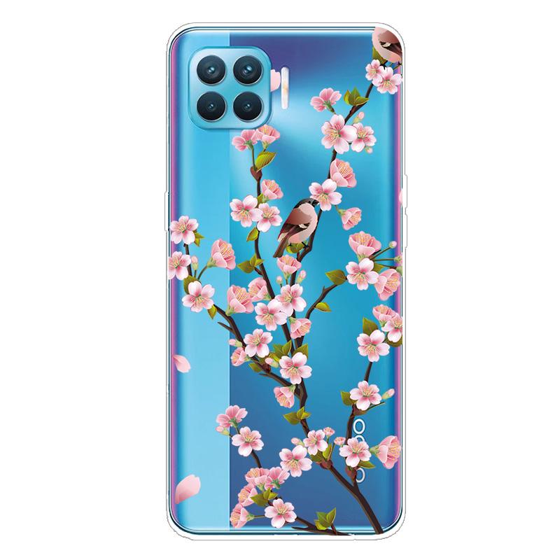 For OPPO Reno 4 Lite Case Transparent Soft TPU Silicon Phone Cover For OPPO Reno 4Z 5G Case Reno4 Lite Z A93 F17 Pro Clear Funda