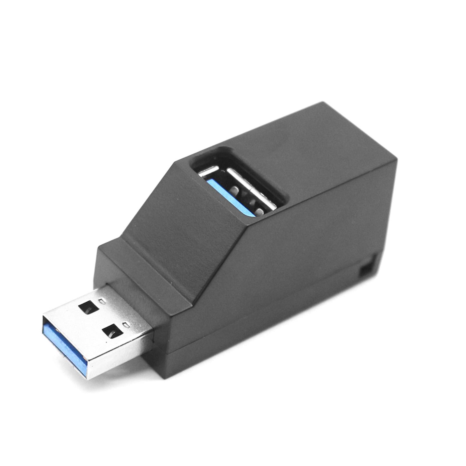 

Разветвитель USB3.0, 3-портовый USB-концентратор, высокоскоростной разделитель USB3.0, мини-портативный USB2.0, USB3.0, данные