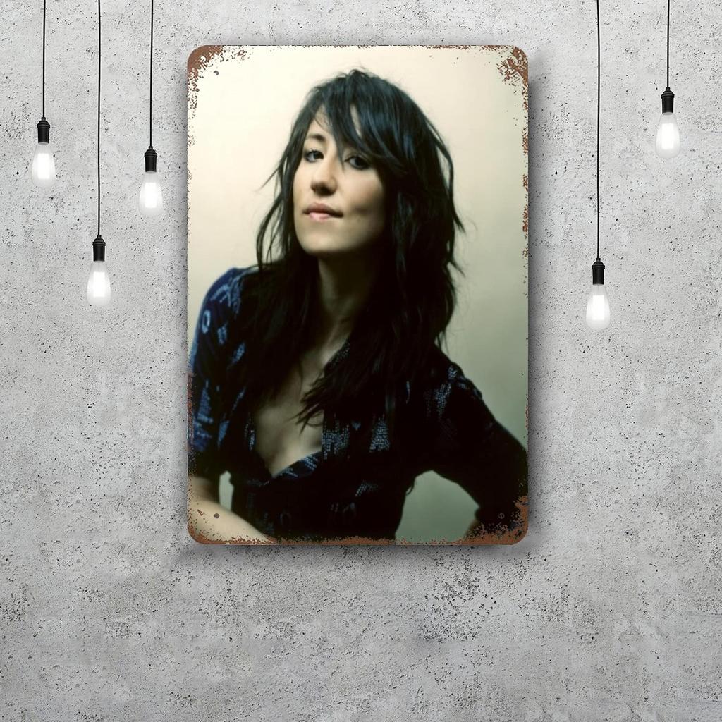 KT Tunstall Metal Signs Wall Decor Vintage Tin Signs Captain Metal Poster Decor for Bar Pub Club Wall Decoration