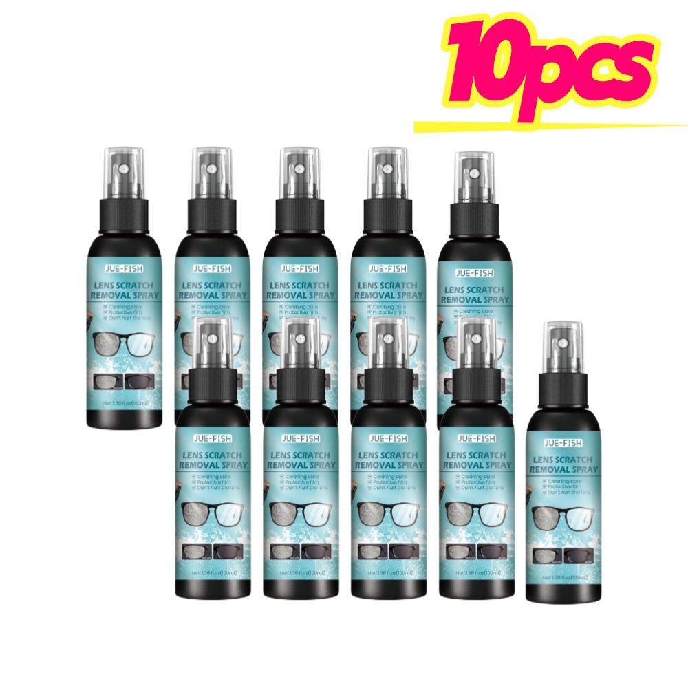 Glasses Lens Cleaner Eyeglass Scratch Removal Spray Lens Fingerprints Dust Oil Cleaner Household Anti Fog Glass Repair Liquid