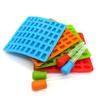 53-Hole Cartoon Bear Silicone Mold for Ice, Chocolate, Gummy & Candy