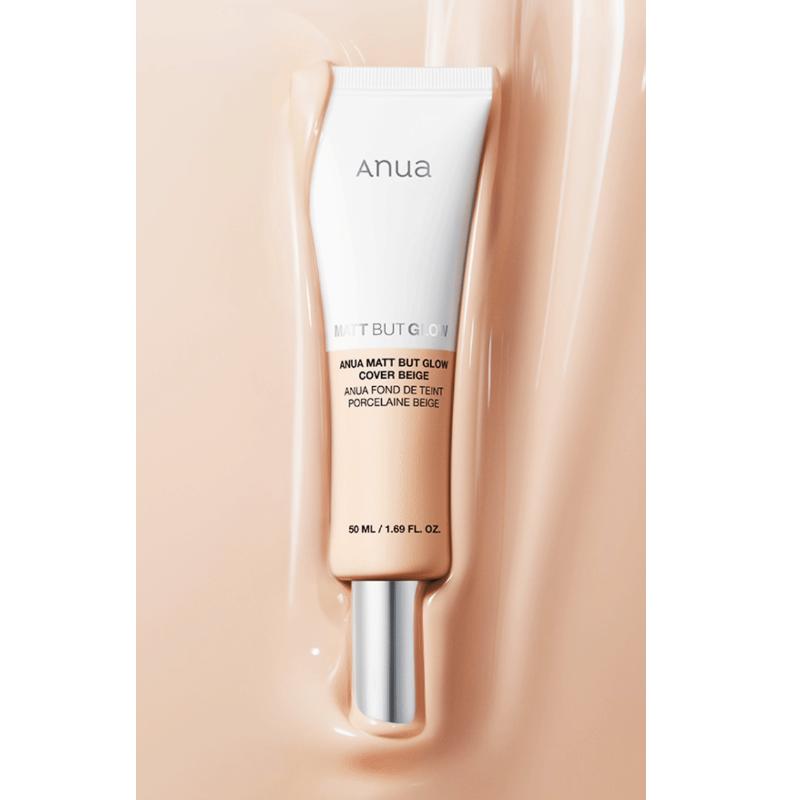 Anua Matowy, ale rozświetlający podkład Beige 50 ml (3 opcje)