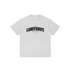 Niche Minimalist Retro Men's Cotton Letter Print T-Shirt - Summer Trendy Loose Fit