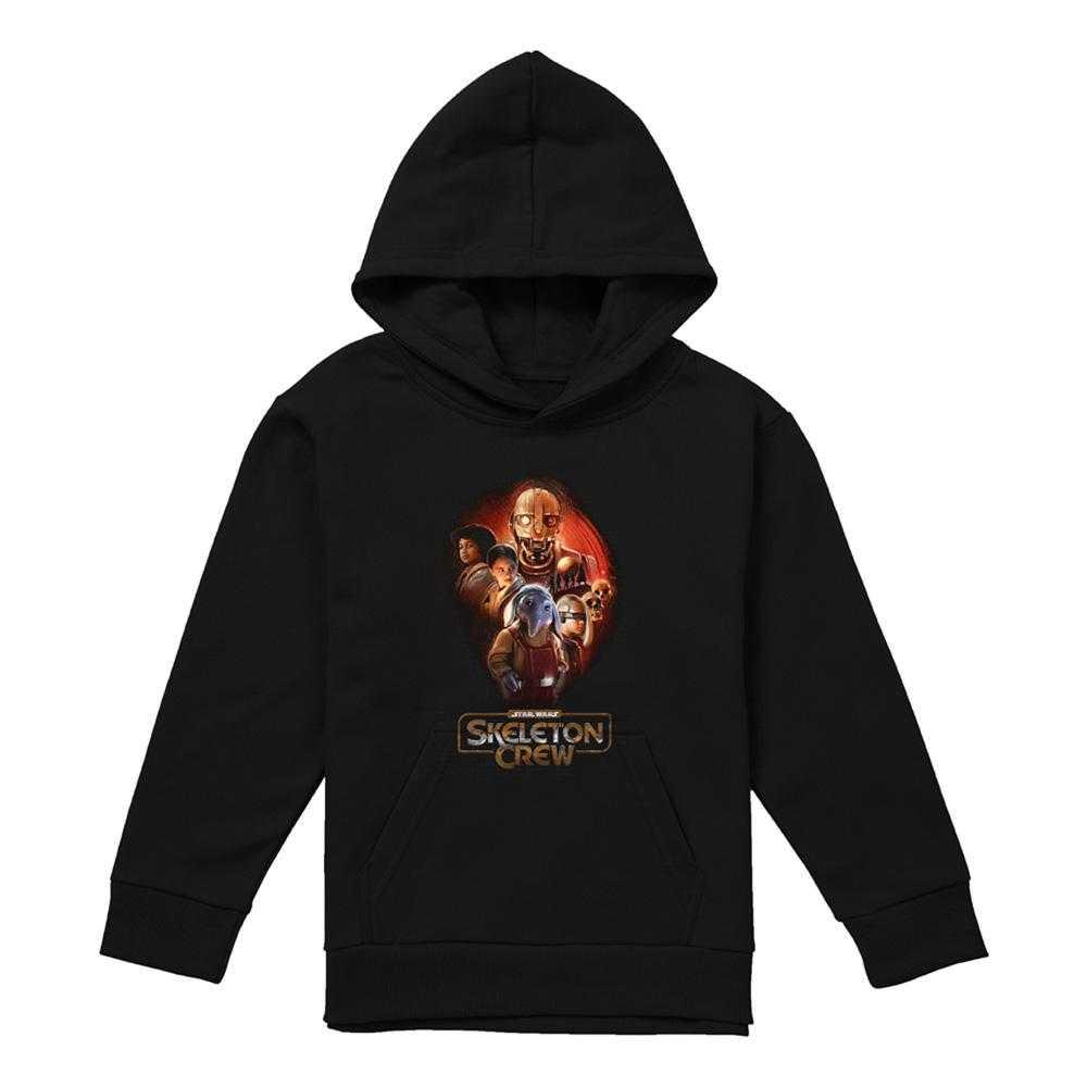 Star Wars: Skeleton Crew Childrens/Kids Group Hoodie