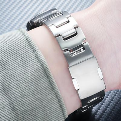 Watchband For Casio PRG-110T PRW-1300Y Titanium Alloy Strap Upgrade Lightweight Outdoor Mountaineering Watch Strap Accessories