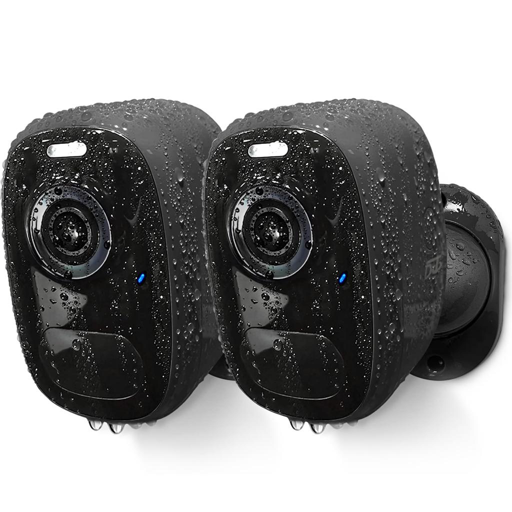 million night color Security camera wireless strong magnetic motion detection AI analysis alarm light emitting security night vision surveillance