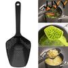 JJYY Plastic Water Shovel Drainage Shovel PP Plastic Ice Shovel Colander Filter Shovel Drainage Spoon Kitchen Tools