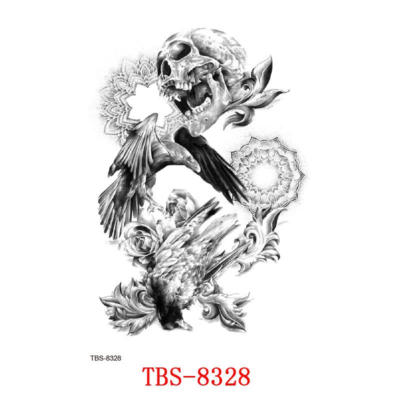 Waterproof Tattoo Sticker, Totem Character Tattoo Sticker Tattoo