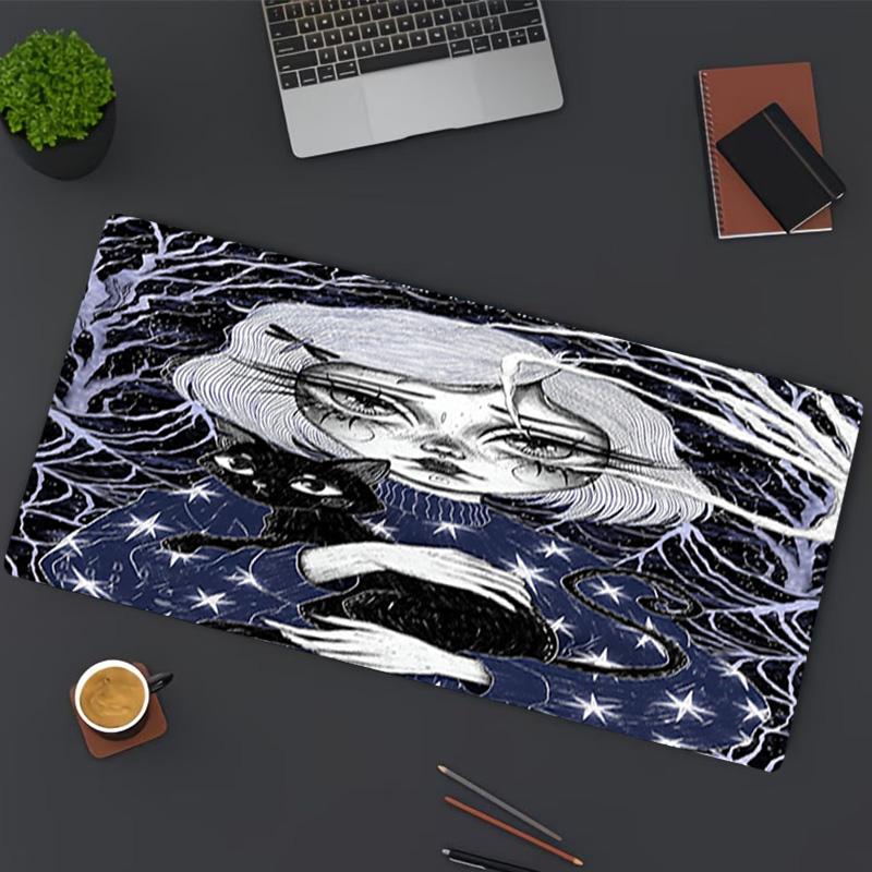 Coraline Print Mouse Pad, for Keyboard Pad Laptop PC Mat for Office Home Use, Desk Decor, Perfect Birthday Gift for Gamers