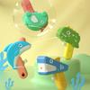 Cartoon Animal Mini Water Squirter for Kids Manual Squeeze Toy for Pool Beach Outdoor Play Fun Summer Bath Gift for Toddlers Children