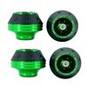 2/4Pcs Motorcycle Front Fork Cups Aluminum Alloy Shock Absorber Cup Moto Universal Crash Protector Wheel Protection Pads
