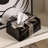 Bow Tie Ceramic Tissue Box Cover Modern Home Decor Hotel Dining Table Tissue Paper Boxes Living Room Decoration Accessories