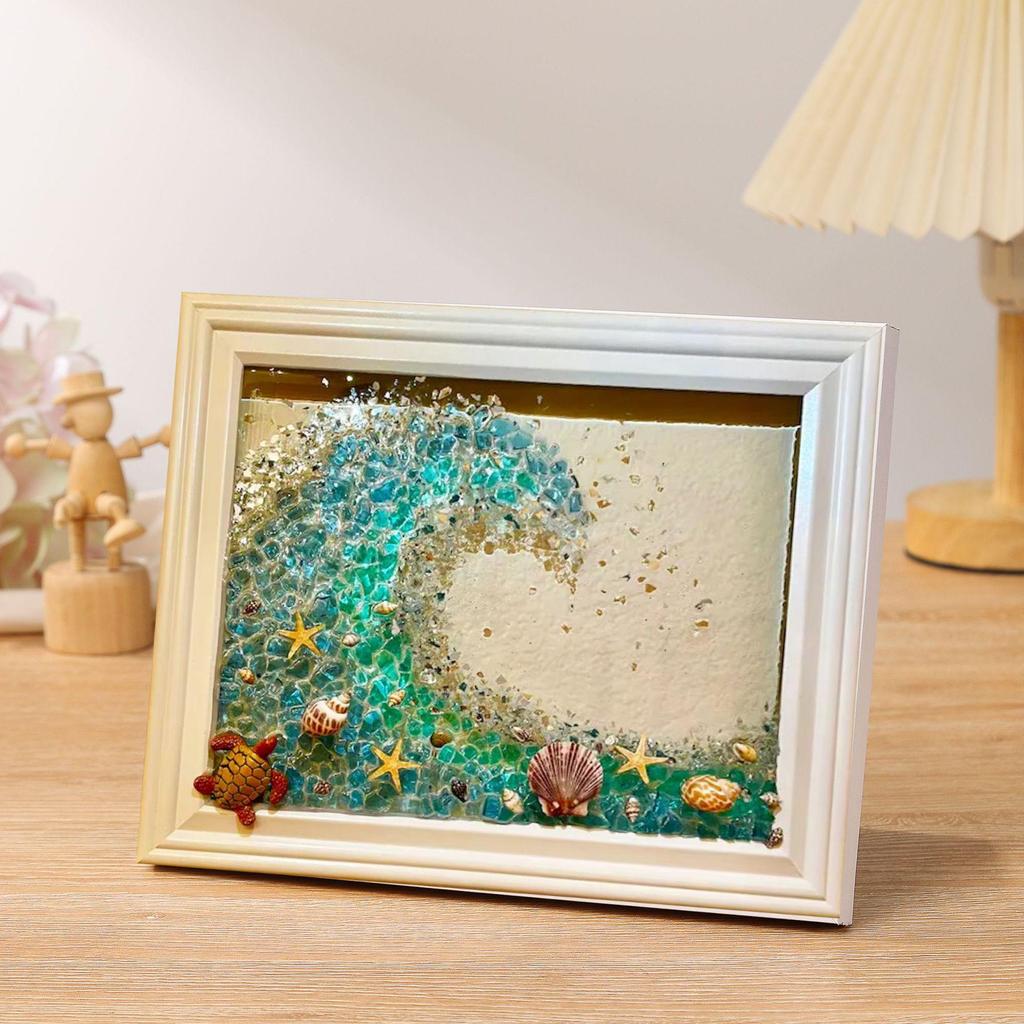 DIY Treibglas Resin Art Set - Ozeanmalerei Bastelset