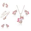 Cute Animal Necklace Set European And American Hot Selling Alloy Jewelry Set
