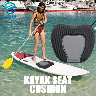 Kayak Fishing Eva Seat Cushion With Backrest Portable Comfort Molded Boat Seat Pad Multi Color Waterproof Cushion Accessory