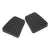 Brake Clutch Pedal Pad Set Rubber Textured Surface MB193884 Replacement for Mitsubishi Mirage Eclipse 3000GT