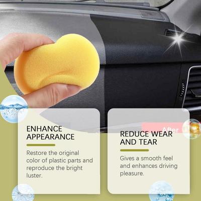 For Vehicle Car Interior Restorer Powerful Car Parts Restorer Agent Car Care Products Long-Lasting Auto Interior Restorer