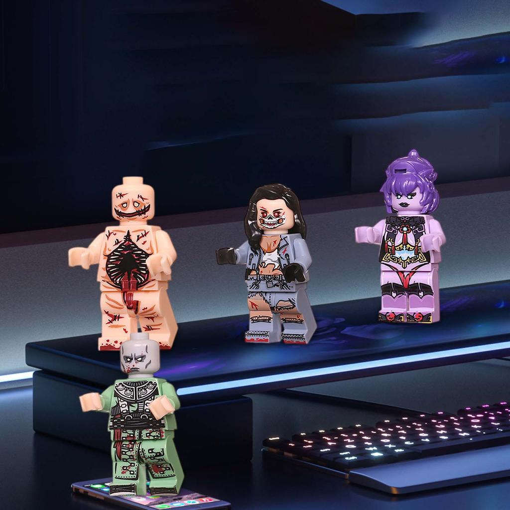 Children's Building Block Toys Assembly Creative Castle Robot